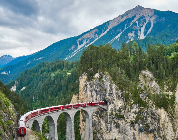Interrail mountains