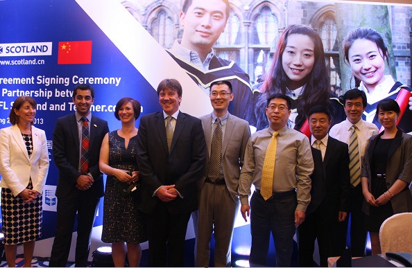 Signing ceremony, Beijing, June 2013.