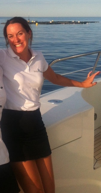 Elaine at work