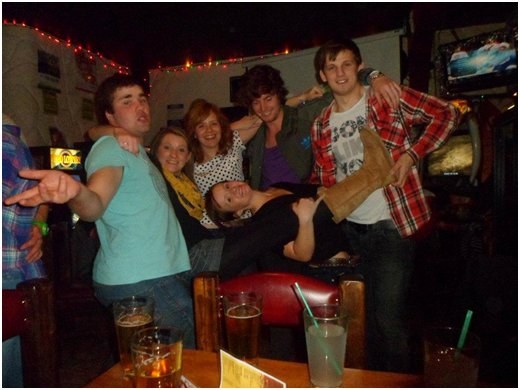 Party town Banff