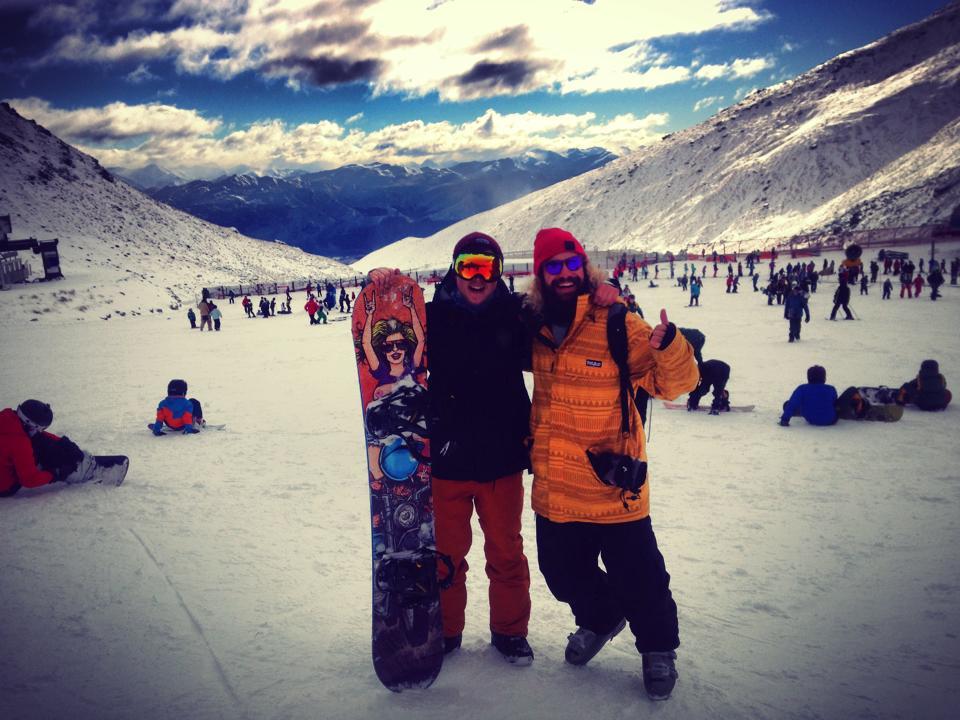 Skiing buddies are for life