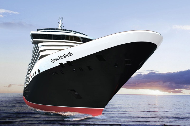 Cunard Queen Elizabeth Ship