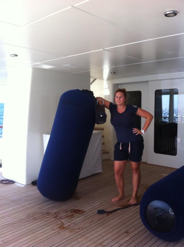 Becky on board