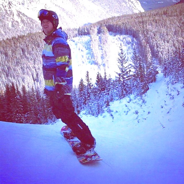 Riding at Mt Norquay