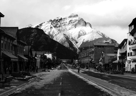 Banff in the Winter time