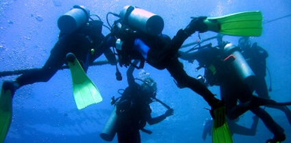 Diving