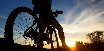 Mountain & touring bikes