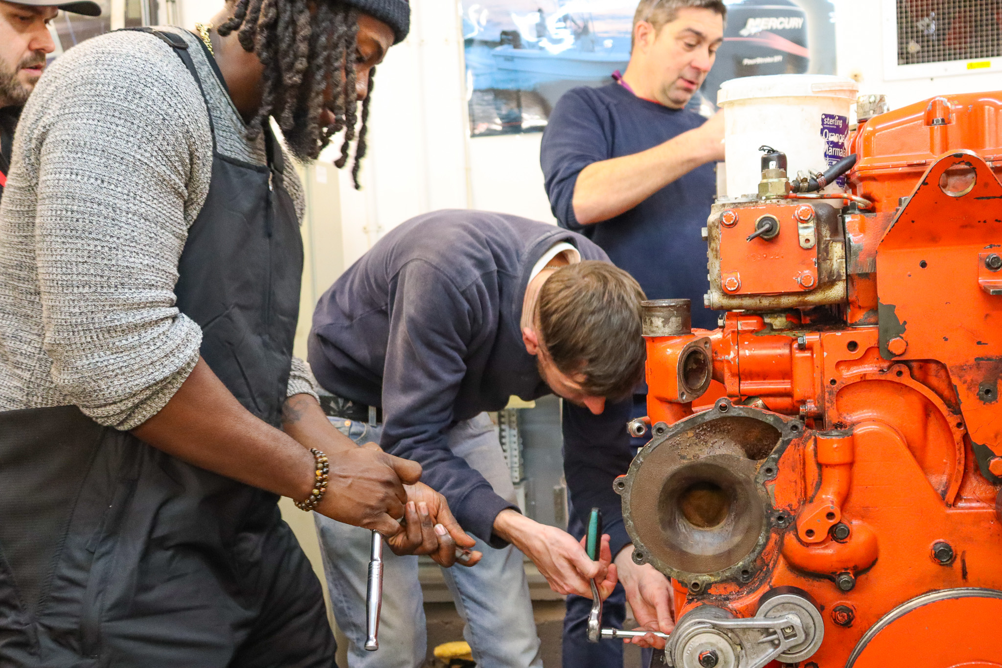 AEC Engine work 27