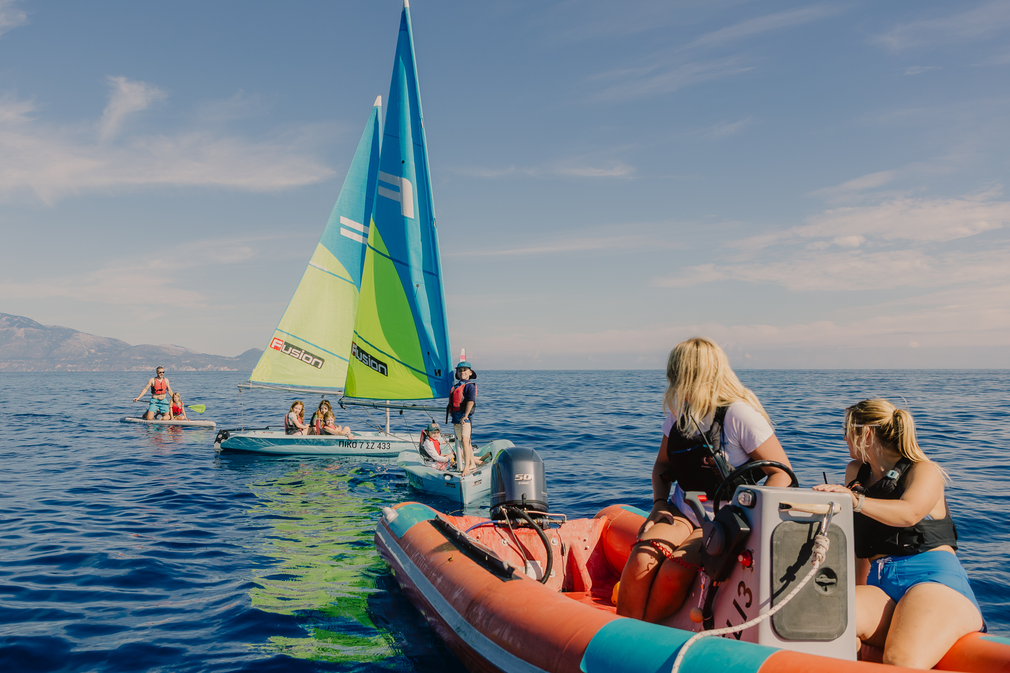 Beaches Teaching Sailing